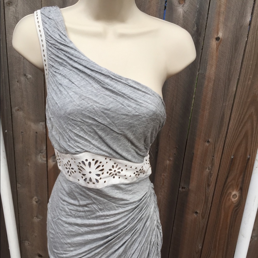 Bebe One Shoulder Dress Size L
